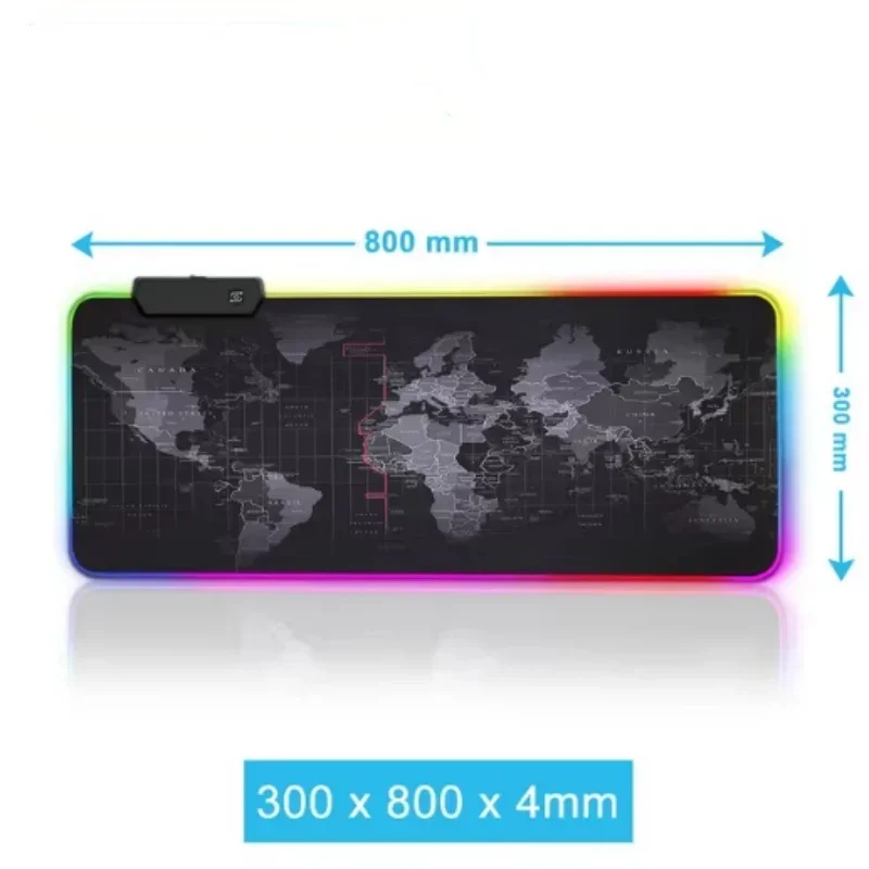 New 800*300*4mm Computer Gamer Desk Mouse Mat Anti-slip Natural Rubber Stitched Edge Large Gaming Mouse pad for CS GO LOL Dota