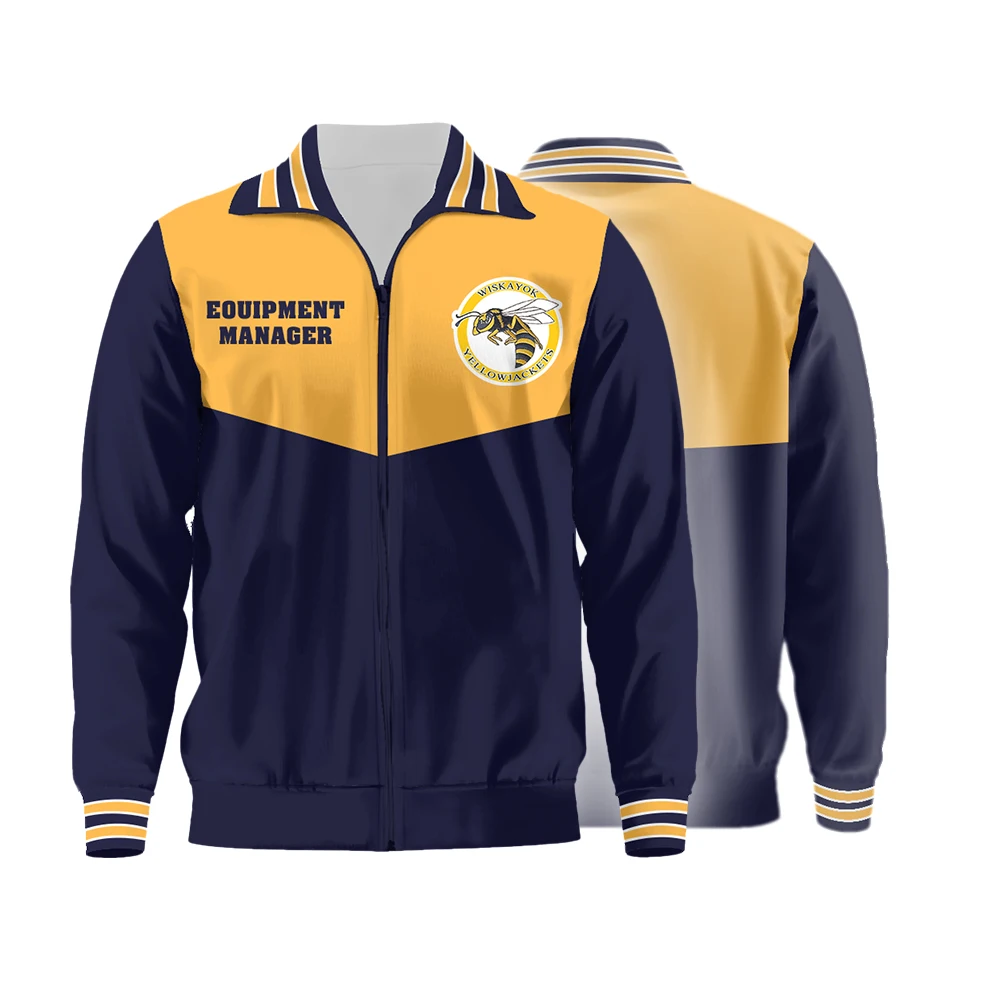 2023 TV-Serie Yellow jackets Saison 2 Pilot Merch Jacke 3d Baseball Uniform Männer Frauen Trainings anzug Harajuku Streetwear