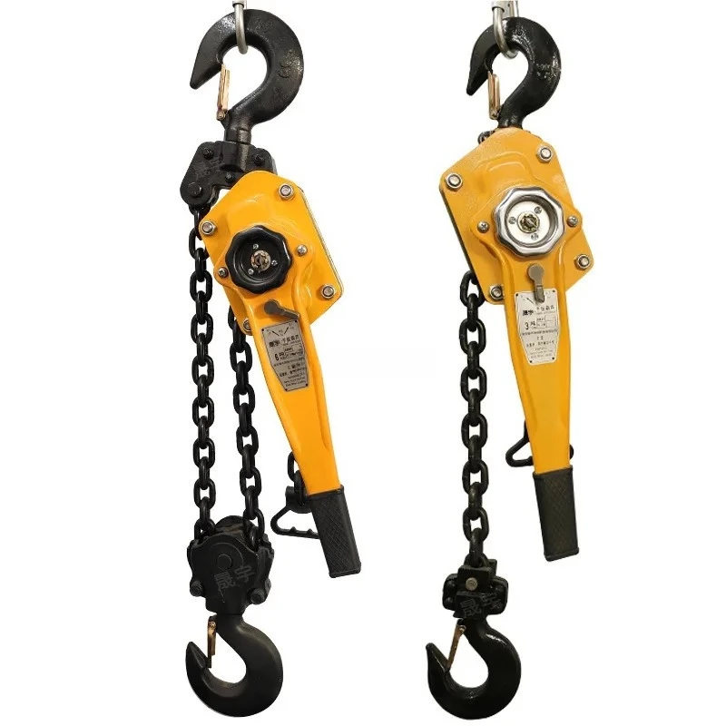 

HSH type lever hoist LEVER 0.75T chain hoist 1.5T traction lifting hoist manufacturer