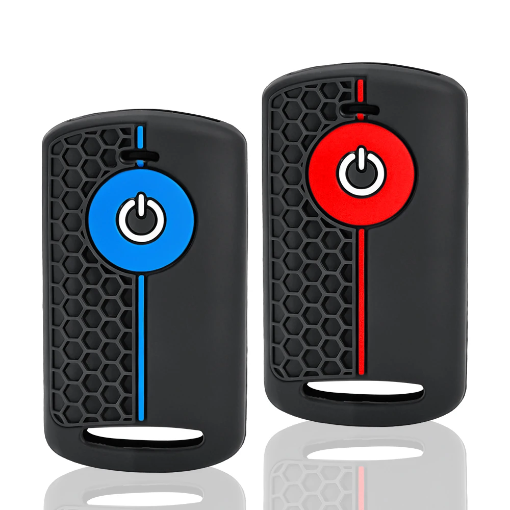 For Yamaha Nmax 2021/2022 NVX NVX155 XMAX XMAX300 QBIX AEROX JAUNS 2018 2019 Silicone Motorcycle Remote Key Case Cover Shell