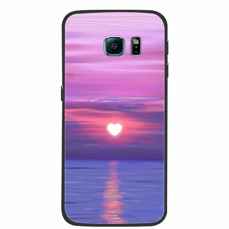 For Samsung Galaxy S7 Edge Case Luxury TPU Silicone Soft Bumper for Galaxy S6 S7 Edge S 6 7 S7Edge Phone Back Cover Fashion Cute