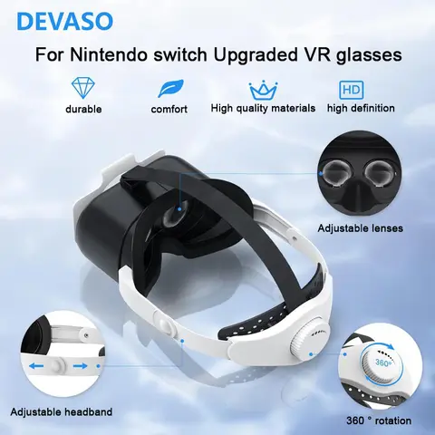 निंटेंडो स्विच के लिए लैबो वीआर ग्लास वर्चुअल रियलिटी मूवीज़ स्विच गेम वीआर हेडसेट ग्लास निंटेंडो स्विच ओएलईडी एक्सेसरीज़ के लिए 6 best sales वीआर निन्टेंडो स्विच - №6