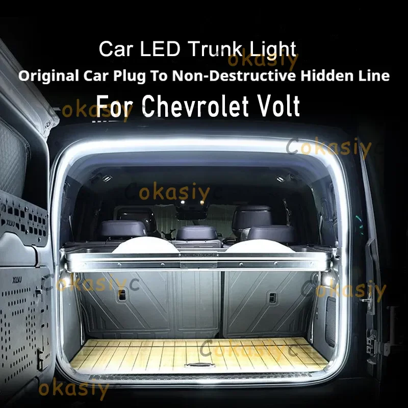 

Rear Trunk LED Light Bar Strips Trunk Interior Decorative Lamp Strip Fit For Chevrolet Volt Auto Interior Accessories
