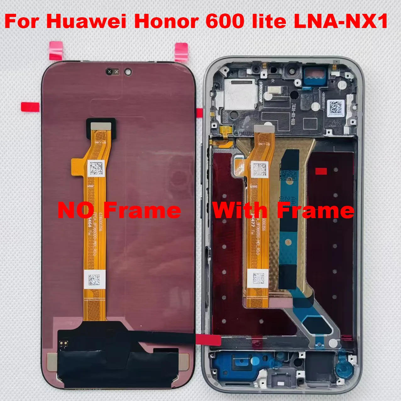 Originele AMOLED 6.6'' Voor Huawei Honor 600 Lite LNA-NX1 Display LCD Scherm Touch Digitizer Assemblage Voor Honor 500 Smart LCD
