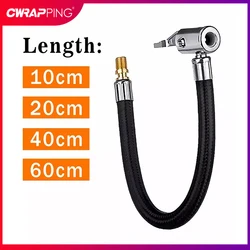 Car Tire Inflator Hose Portable Inflatable Pump Car Tire Inflator Connection 300PSI High Pressure Tyre Air Hose Repair Car Tools