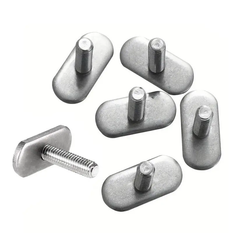카약 레일 트랙 나사, 스테인레스 스틸 장착 볼트 교체, 트랙 마운트 액세서리, 카누 카약용 하드웨어 부품, 6 개