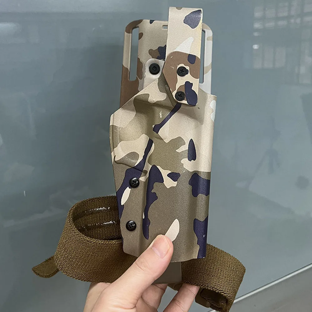 Tactics Quick-Release Gaiter Holster Universal 92A/B 92G Camouflage Holster Drop-Down Thumb Lock K-Plate Quick-Draw Holster