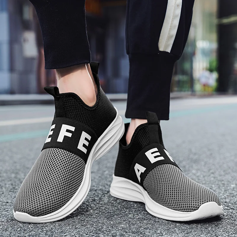 

High Quality Breathable Sports Shoes New Men's Casual Shoes, Comfortable Outdoor Walking Shoes Summer One Foot Thick Soled Shoes