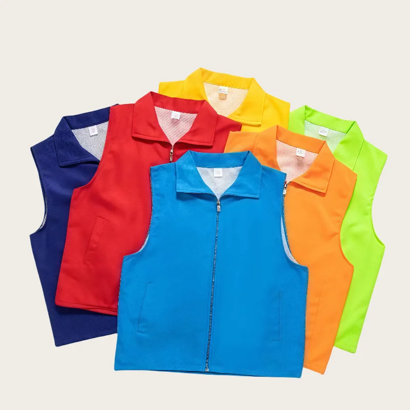 Summer New Style Sleeveless Thin Breathable Work Vest Event Volunteer Vest Universal Men And Women Customized Company Brand Logo