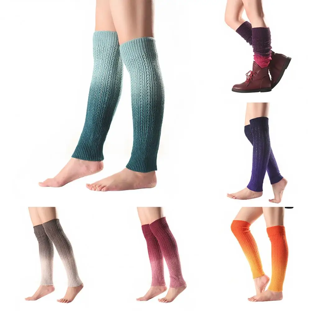 

Foot Sleeves 1 Pair Essential Portable Imitated Cashmere Improves Circulation Socks Sleeve for Cycling