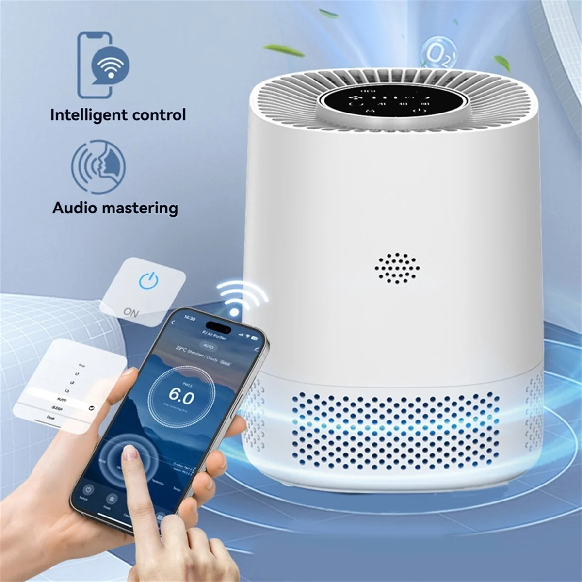 A43MM Smart home air purifier Formaldehyde removal purifier WiFi smart air purifier Hotel air purifier