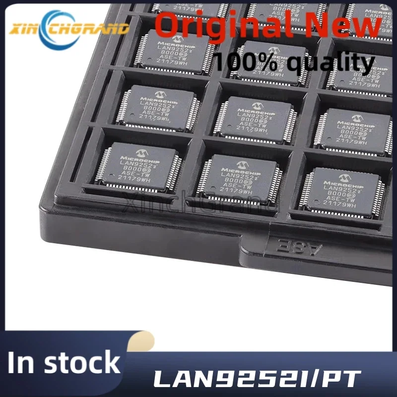 

1PCS LAN9252I/PT 2/3-Port EtherCAT Slave Controller withIntegrated Ethernet PHYs IC