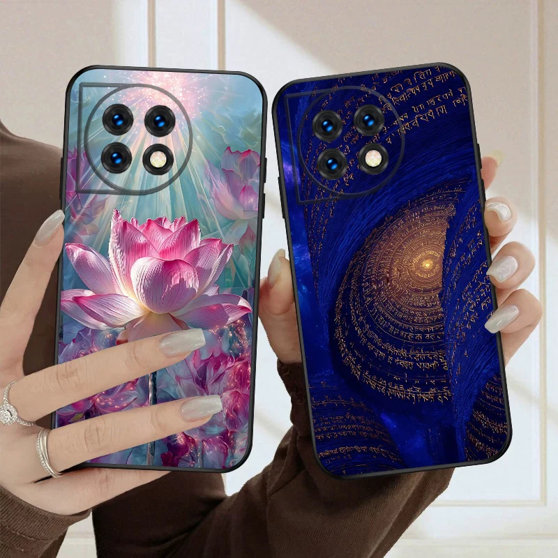 

The Mandala of Art For OnePlus 8 9 11 12 13 10 Pro 9RT 8T 12R Ace 3 5 2V Nord CE 4 Lite N20 30 200 silicone soft phone case
