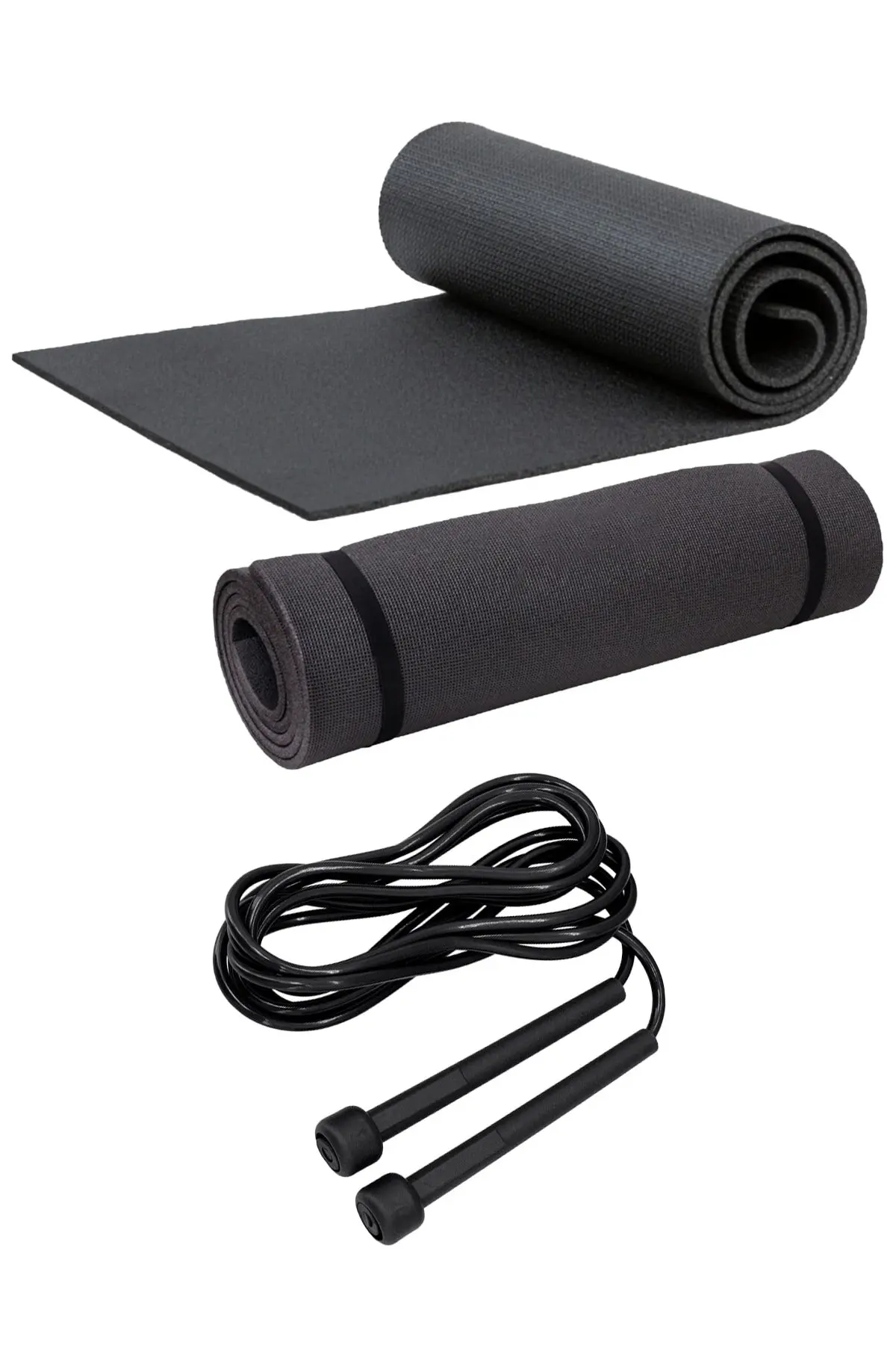 Pilates Yoga Mat 7 Mm And Jump Rope Pilates Exercise Set Home Sports Set