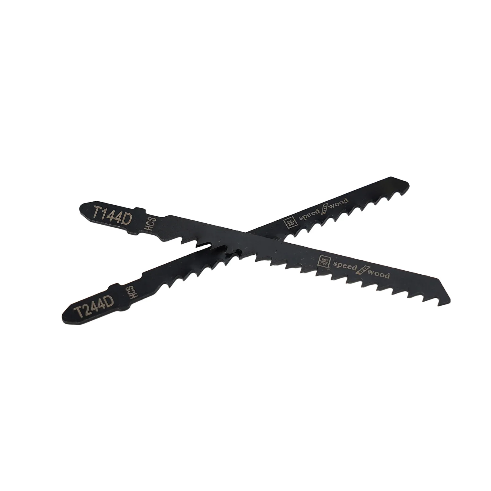 10 шт., лезвия для лобзика из высокоуглеродистой стали T144D/T244D, портативная пила для высокоскоростной резки деревянной доски, пластика