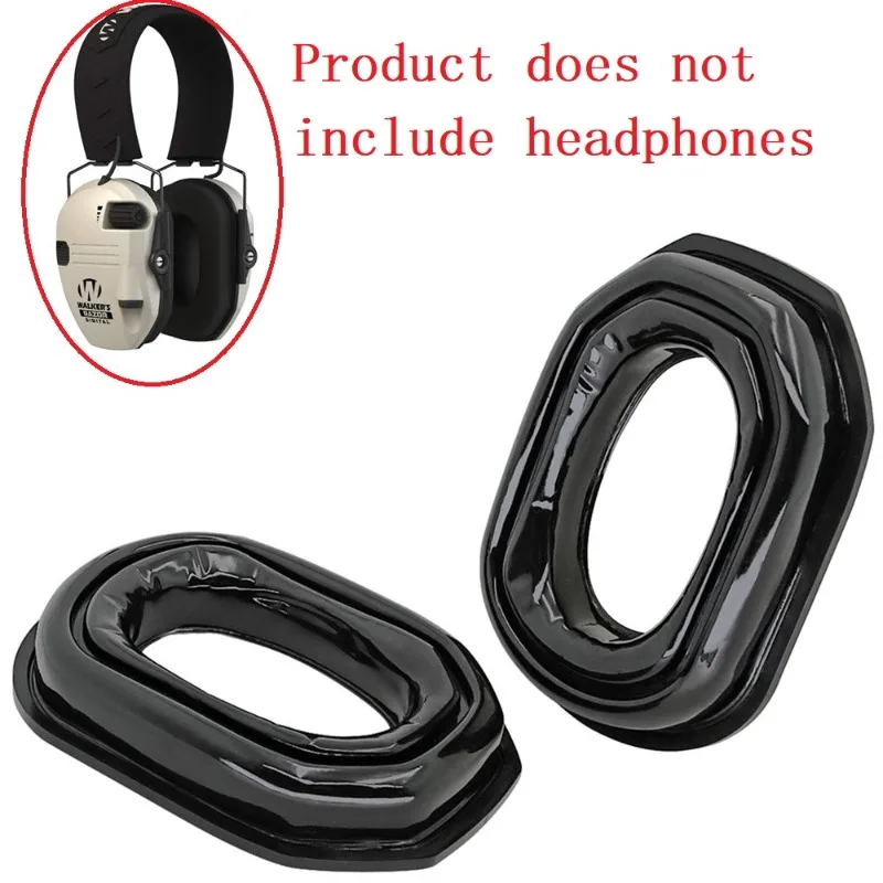 Tactical Headset  Silicone Earpads compatible with Walker Razor Xcel Series Hearing Protection Headphone Tactical  Earmuffs