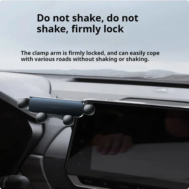 Car Phone Holder For Toyota  RAV4 2020-2022 Gravity Stand Mount Support Horizontal GPS Mobile Bracket Accessories With Base