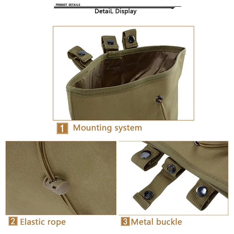 Torba ratunkowa Recykling Torba do przechowywania na zewnątrz Torba na akcesoria kempingowe Torba na odzyskiwanie Torby zrzutowe Kieszeń w talii