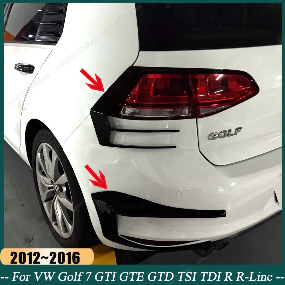ΠΠ°Π΄Π½ΠΈΠΉ Π±Π°ΠΌΠΏΠ΅Ρ Π°Π²ΡΠΎΠΌΠΎΠ±ΠΈΠ»Ρ, Π²ΠΎΠ·Π΄ΡΡΠ½ΡΠΉ Π½ΠΎΠΆ, Π·Π°Π΄Π½ΠΈΠΉ ΡΠΎΠ½Π°ΡΡ, Π³Π»ΡΠ½ΡΠ΅Π²ΡΠΉ ΡΠ΅ΡΠ½ΡΠΉ ΠΊΠΎΠΌΠΏΠ»Π΅ΠΊΡ ΠΊΡΠ·ΠΎΠ²Π° Π΄Π»Ρ VW Golf 7 GTI GTE GTD TSI TDI R R-Line 2012-2016, Π½Π°ΠΊΠ»Π°Π΄ΠΊΠ° Π½Π° ΡΡΠ½ΠΈΠ½Π³ ΠΠ°Π΄Π½ΠΈΠΉ Π±Π°ΠΌΠΏΠ΅Ρ Π°Π²ΡΠΎΠΌΠΎΠ±ΠΈΠ»Ρ, Π²ΠΎΠ·Π΄ΡΡΠ½ΡΠΉ Π½ΠΎΠΆ, Π·Π°Π΄Π½ΠΈΠΉ ΡΠΎΠ½Π°ΡΡ, Π³Π»ΡΠ½ΡΠ΅Π²ΡΠΉ ΡΠ΅ΡΠ½ΡΠΉ ΠΊΠΎΠΌΠΏΠ»Π΅ΠΊΡ ΠΊΡΠ·ΠΎΠ²Π° Π΄Π»Ρ VW Golf 7 GTI GTE GTD TSI TDI R R-Line 2012-2016, Π½Π°ΠΊΠ»Π°Π΄ΠΊΠ° Π½Π° ΡΡΠ½ΠΈΠ½Π³