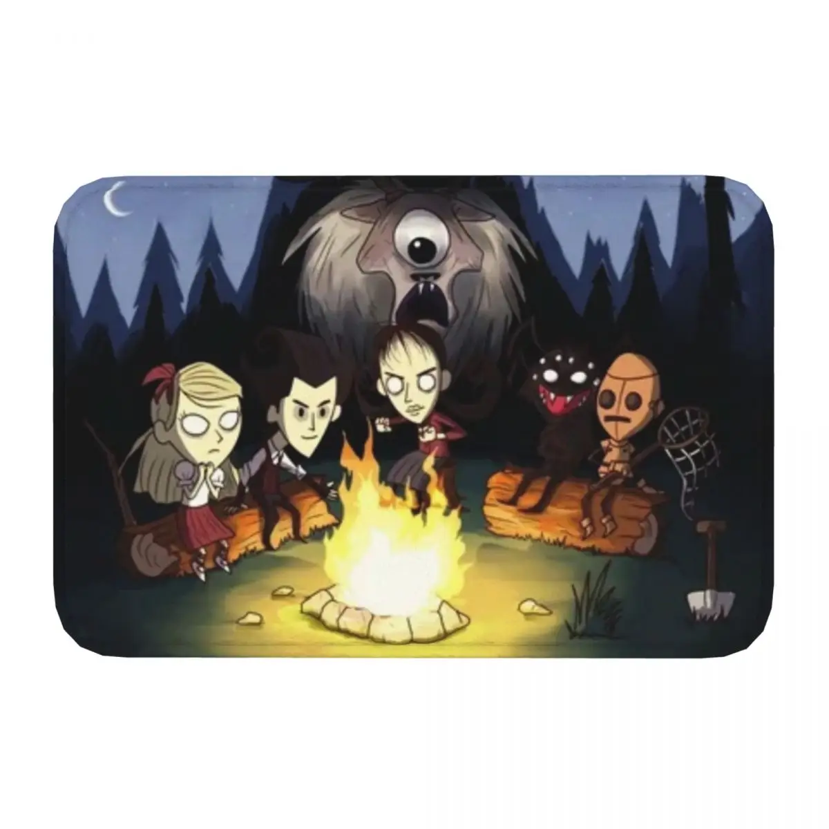 Wilderness Camping Bath Mat Don't Starve Together Doormat Kitchen Carpet Balcony Rug Home Decoration