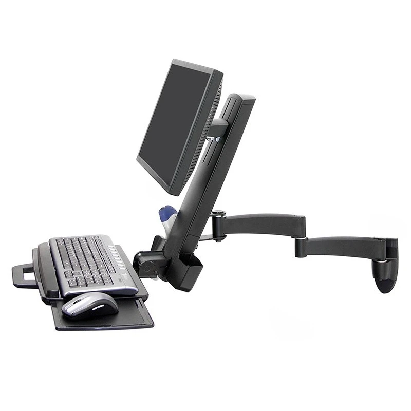 45-230-200/216 Support de moniteur table élévatrice bras de suspension mural