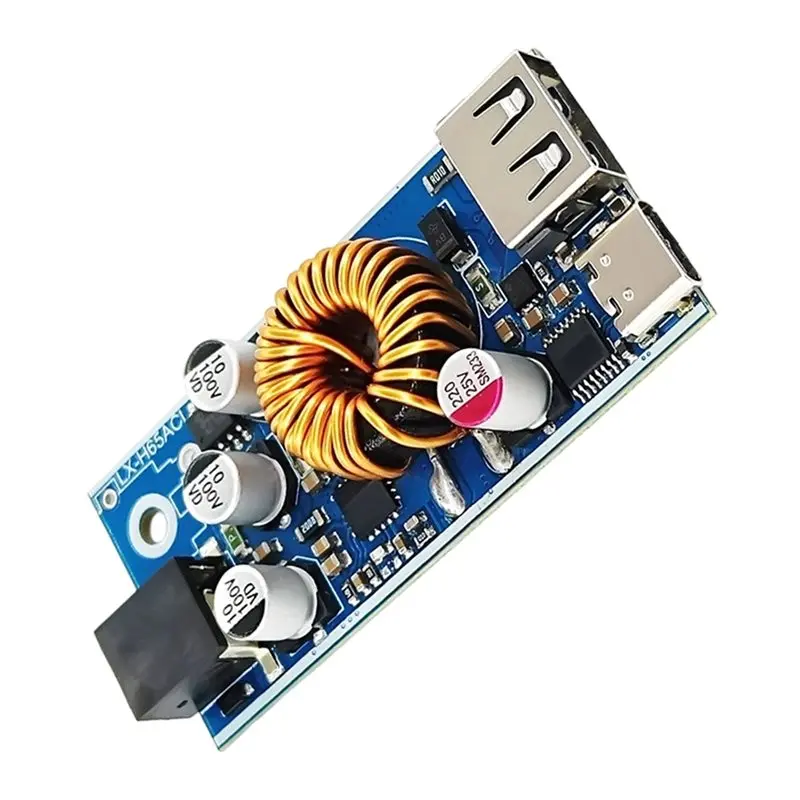 ABSY PD/QC2.0 3.0 DC 12-96V High Voltage Buck Module Multiple Fast Charging Protocols For IOS/Xiao MI/HUAWEI Major Cell Phones