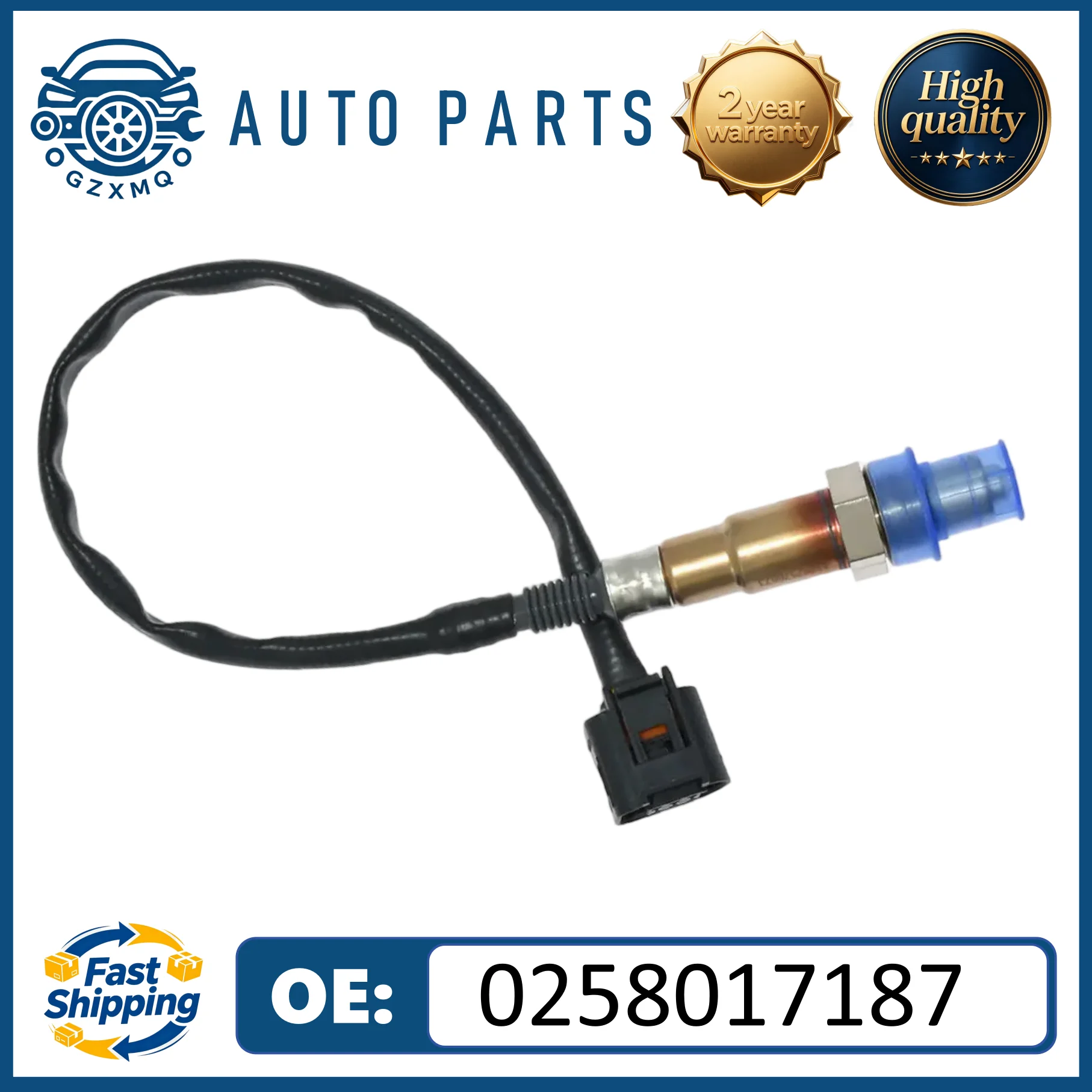 

High-quality Upstream Oxygen Sensor 0258017187 Fits for BMW 550i 650i 750i 50i 750Li 2007-2016