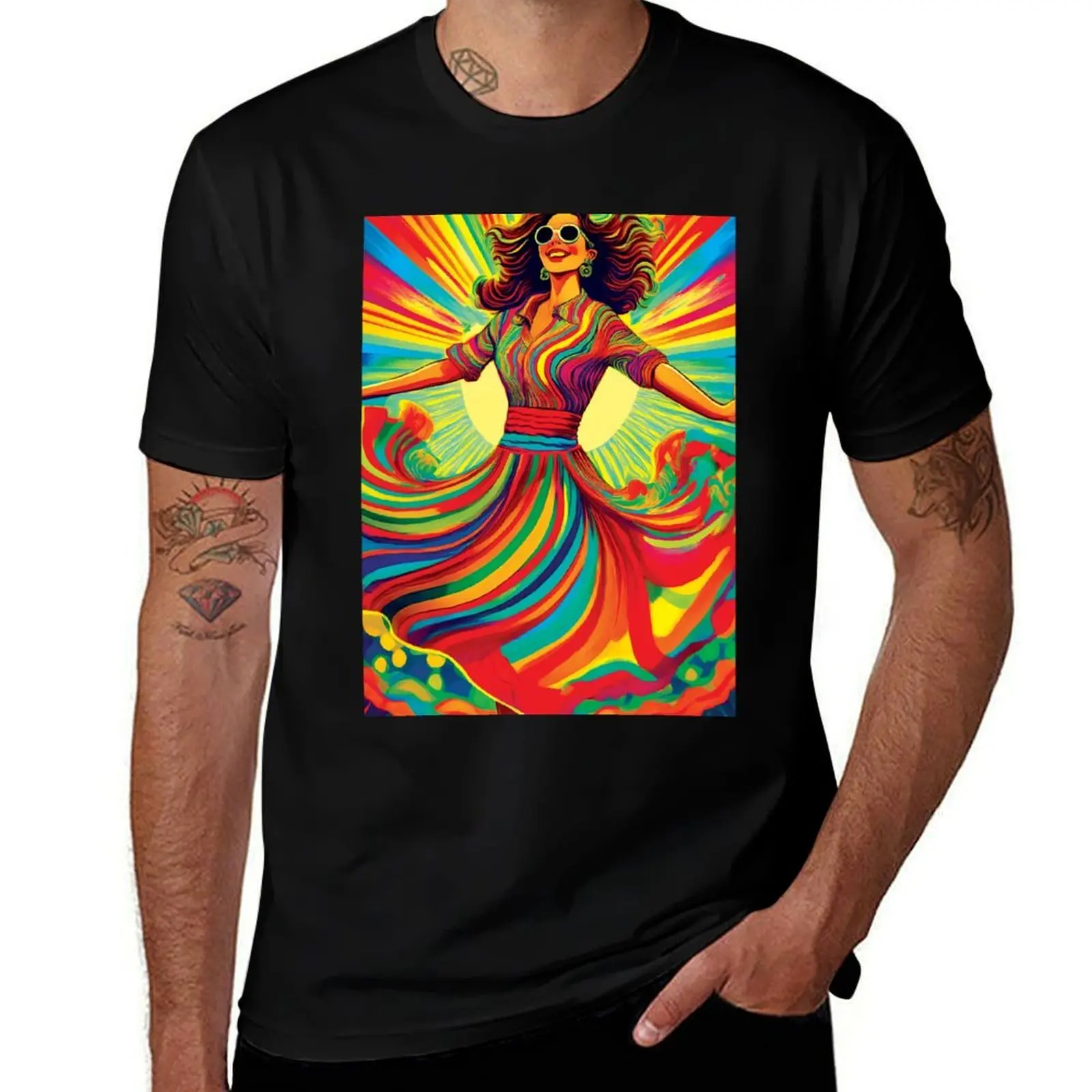 

1969 A Polychromatic Phantasmagoria T-Shirt summer top graphic t shirts cotton graphic tees animal prinfor boys mens clothes