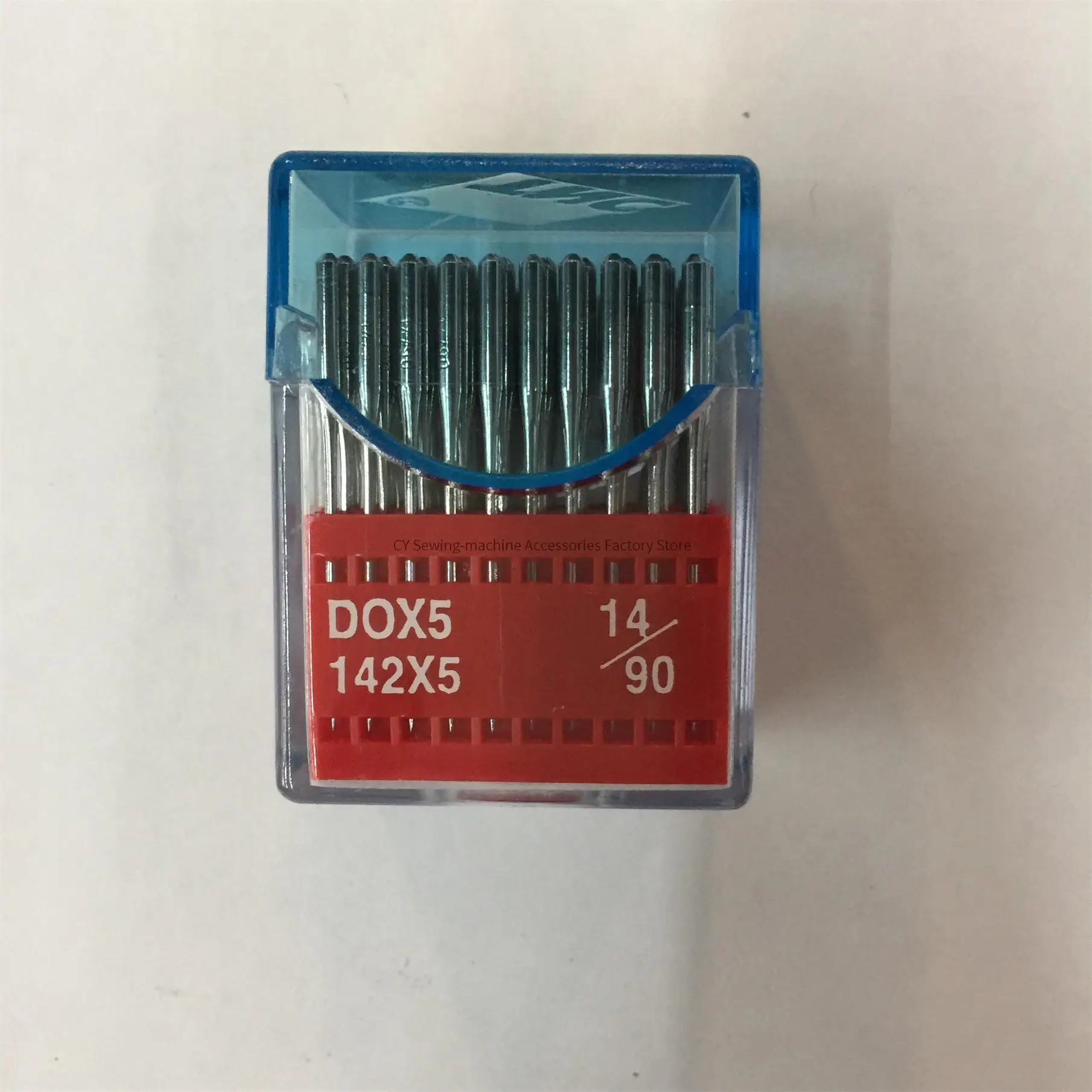 

100PCS Dox5 Do*5 Needles Imported Taiwan Tnc Needle 142*5 for Singer 299 Round Head Keyhole Buttonholing Sewing Machine