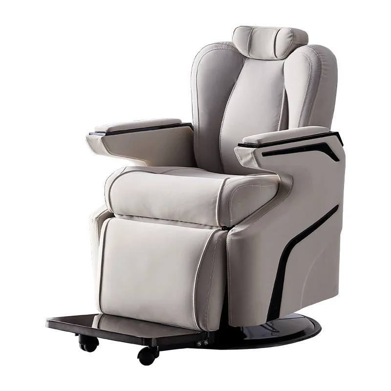 

Fallable physiotherapy chair haircut beauty salon chair lifting large chassis hair cutting chair