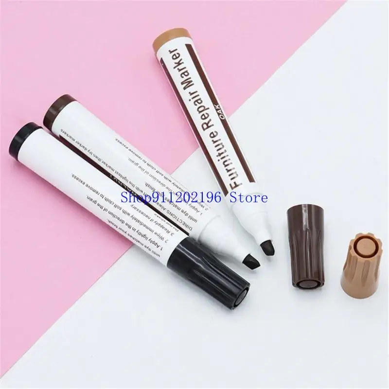 

P82A Furniture Touch Up Markers Scratch Repair Pen Floor Scratch Paint Pen For Floors, Table, Chairs and Doors