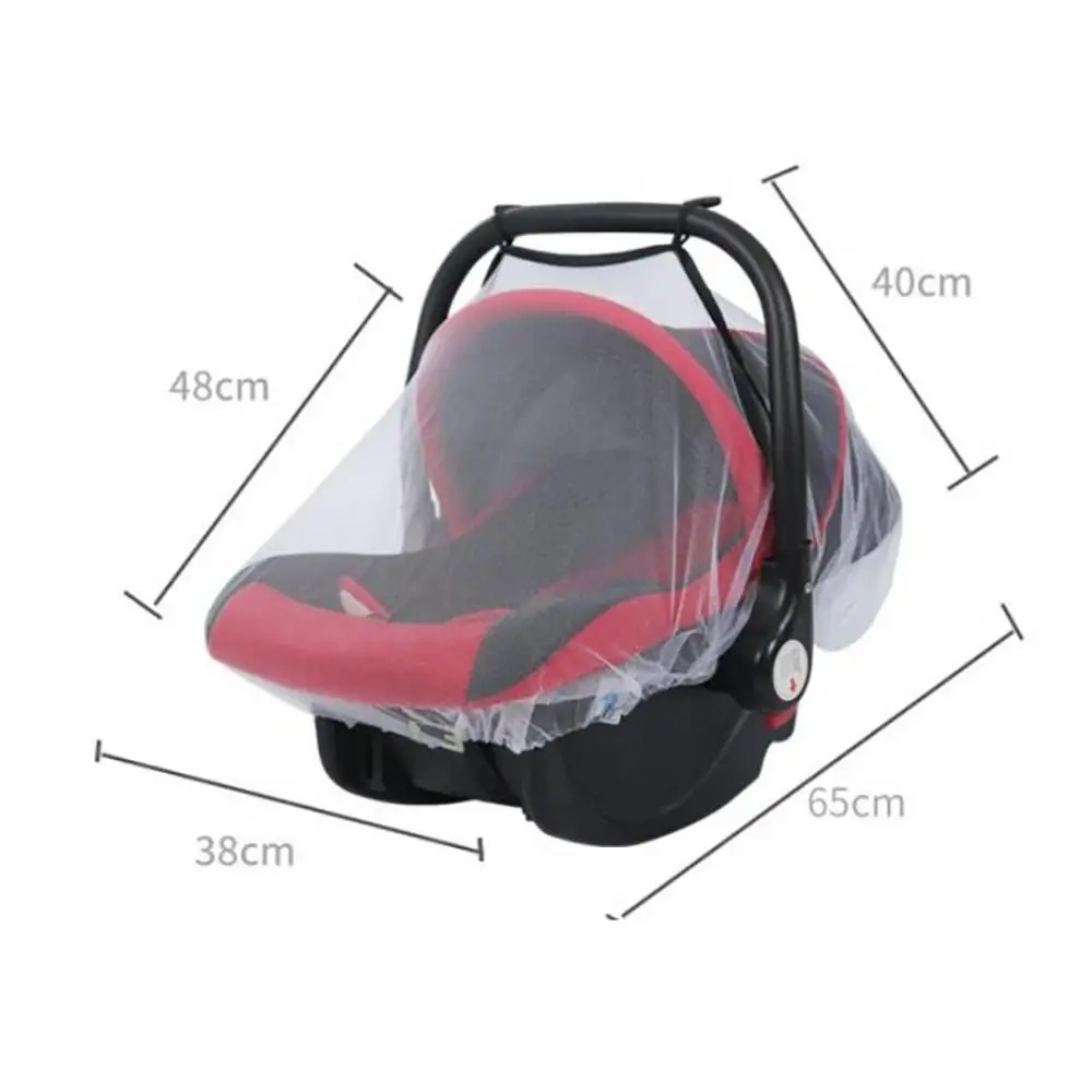 Breathable Mesh Stroller Mosquito Net Universal Mosquitoproof Crib Mosquito Net Fully Covered Stroller Accessories