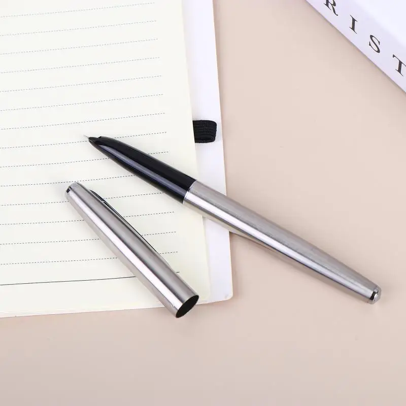 911 Steel Fountain Pen With 0.38mm Extra Fine Nib Smooth Writing Inking Pens For Business Teacher Festival Gift view 3