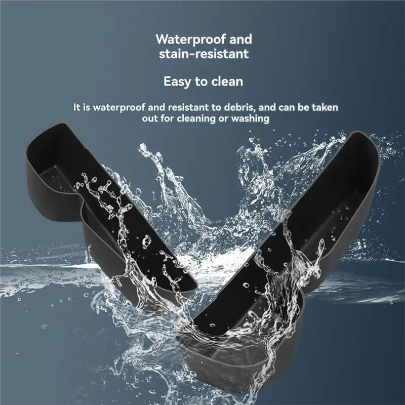 For Toyota RAV4 2023-2025 Door Organizer Tray& ABS Center Console Armrest Insert Storage Container-T47C