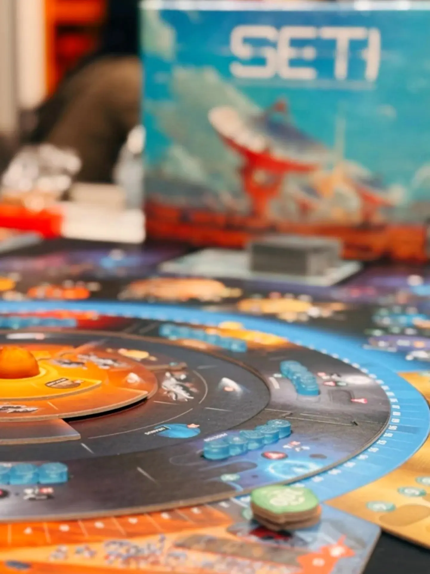 SETI Alien Civilization Board Game Card English Chinese Casual Party Heavy Strategy Game Adult Starry  Trace Finding