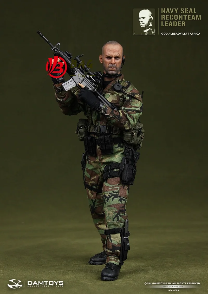 ミリタリー NAVY SEAL RECONTEAM LEADER 1/6 Action Figures Model DAMTOYS in stock DAM93009 NAVY SEAL