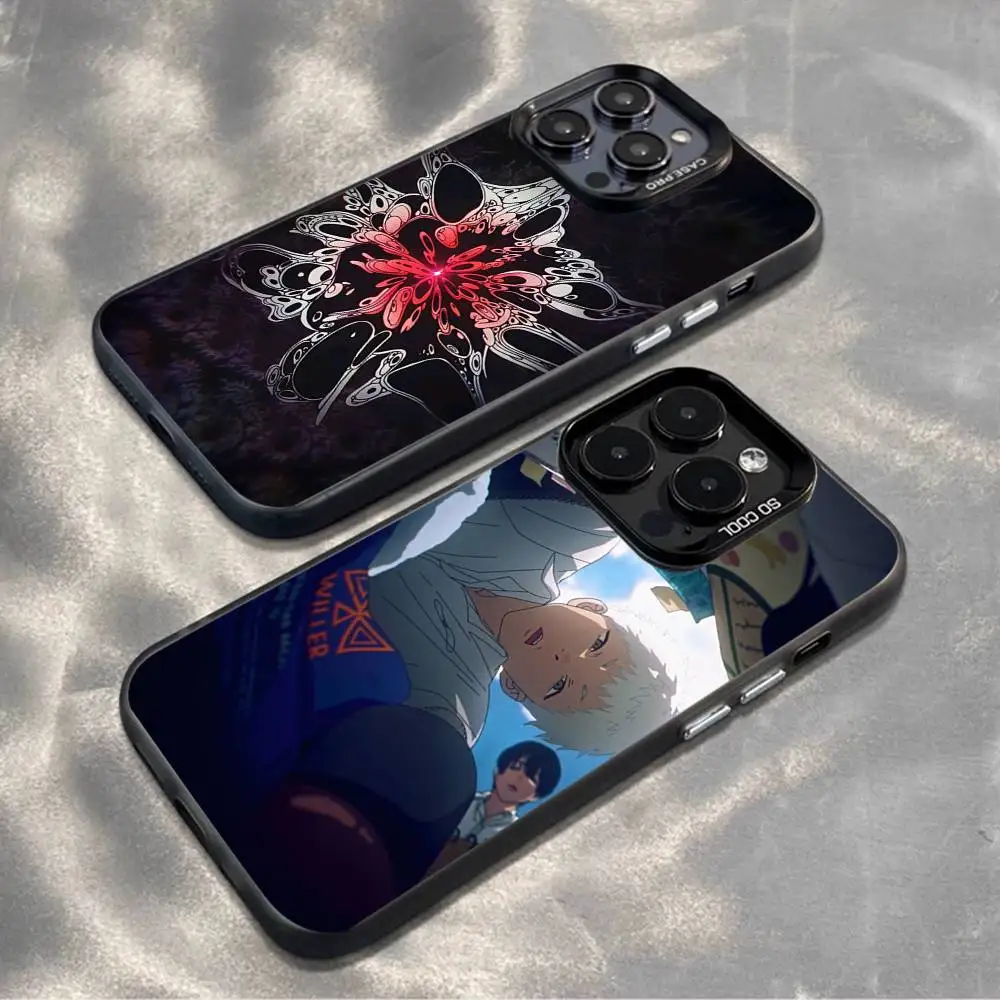 حافظة هاتف هزلية من The Summer Hikaru D-Died لهاتف iPhone17,16,15,14,13,12,11, Mini, Pro,MAX, plus, غطاء أسود غير لامع مقاوم للصدمات