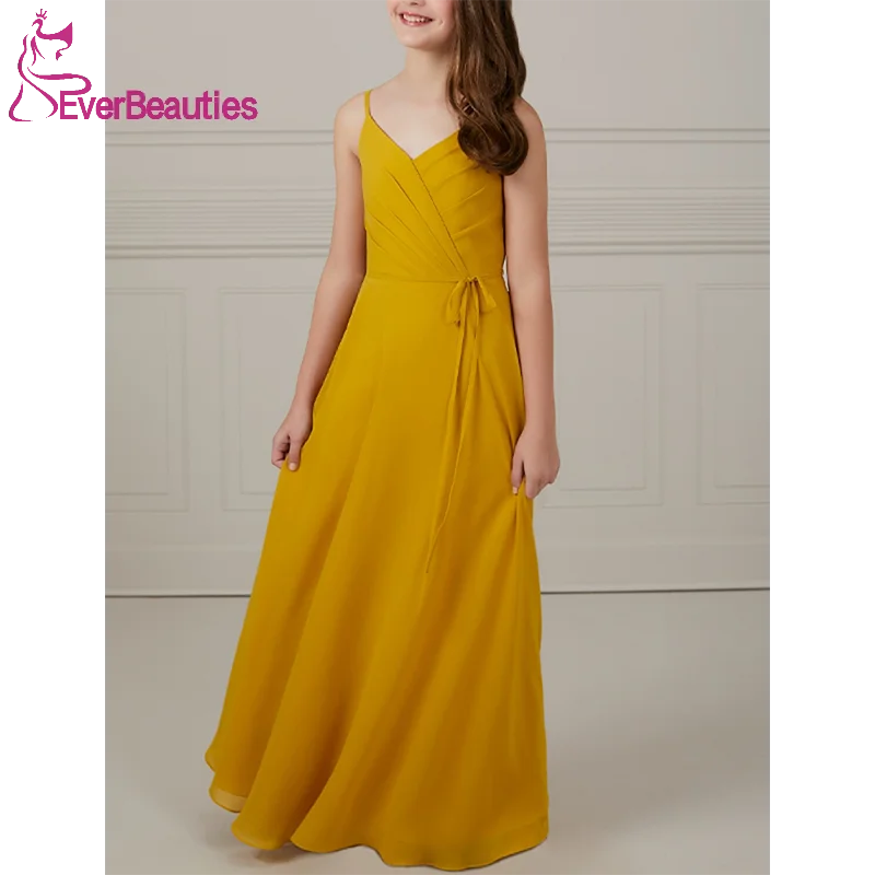 

Junior Bridesmaid Dresses 2022 Flower Girl Dresses for Weddings Chiffon Vestidos De Fiesta Para Boda Party Frocks for Girls