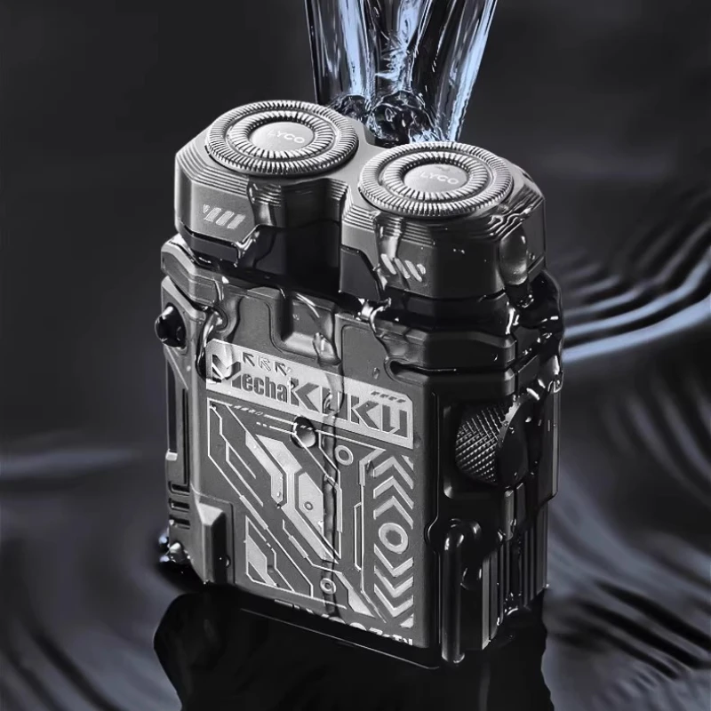 

FLYCO новая электробритва для мужчин, 3D плавающее лезвие, быстрая зарядка, IPX7, водонепроницаемая бритва с длительным сроком службы батареи, портативный дизайн