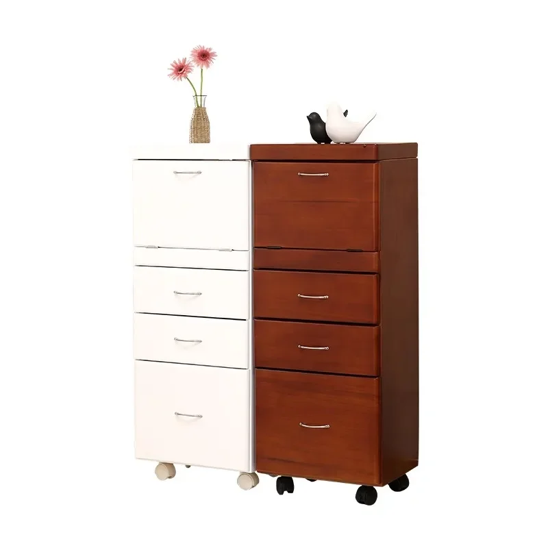 

Solid wood dresser bedroom small apartment mini flip cover simple makeup table storage cabinet integrated makeup table multi-fun