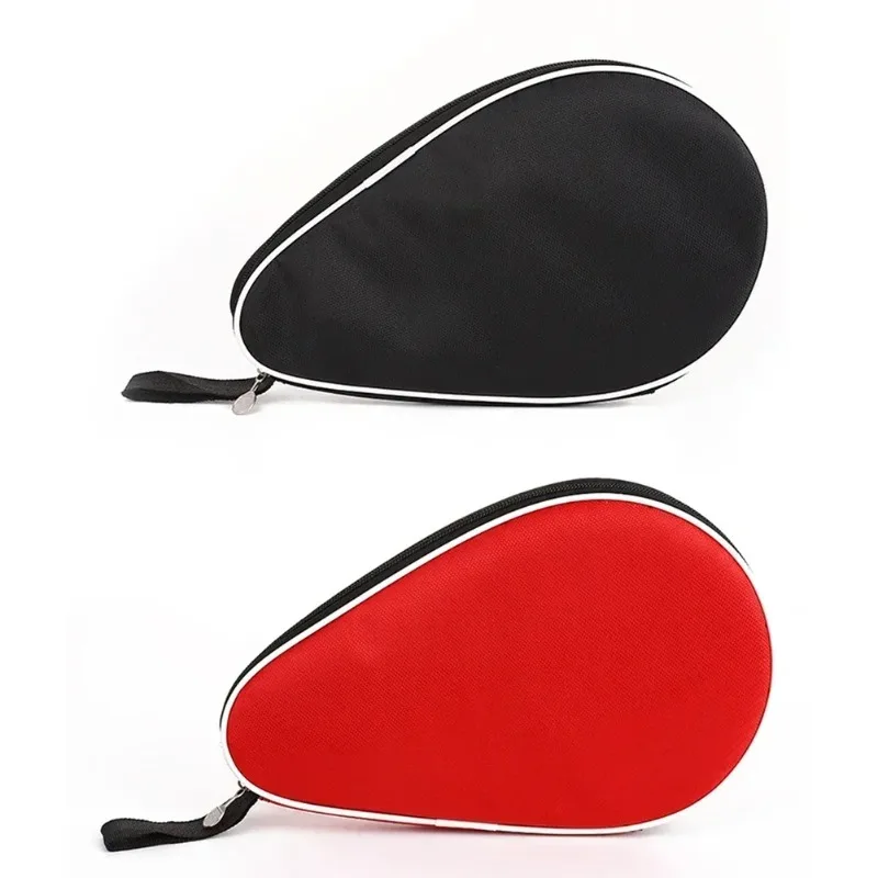 Portable Table Tennis Racket Bag Gourd Shaped Paddle Box Dustproof Storage Bag Waterproof Racket Box Table Tennis Racket Cover