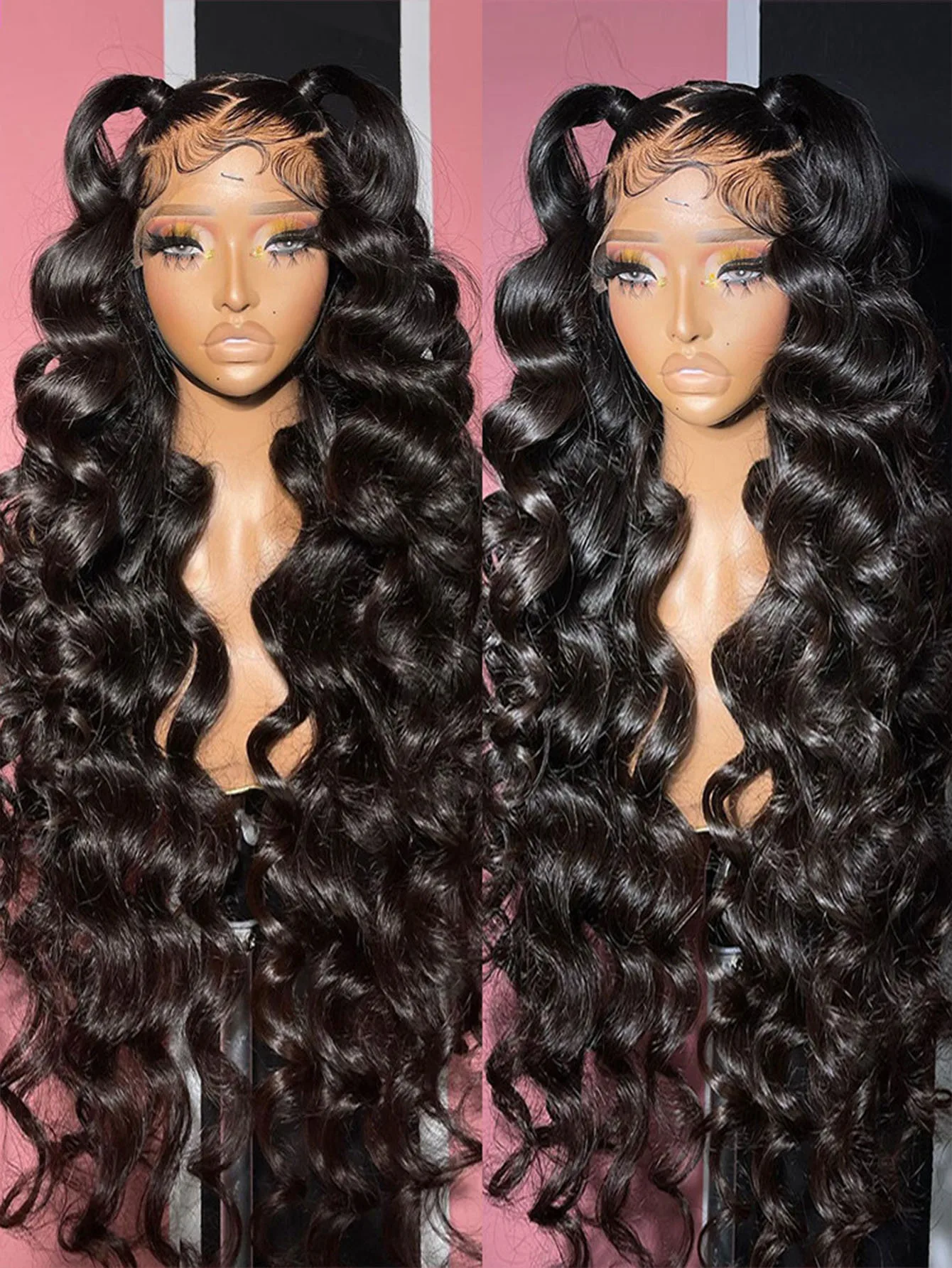 Body Wave 13x4 13x6 Brazilian Human Hair Body Wave Lace Frontal Human Hair Wigs For Women 30 36 Lace Front Wigs Pre Plucked