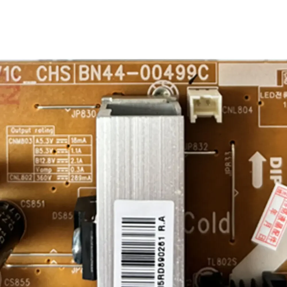 BN44-00499A = BN44-00499C Power Supply Board is for UA50EH5000RXXZ UA50EH5080RXXZ A50EH5300RXXP