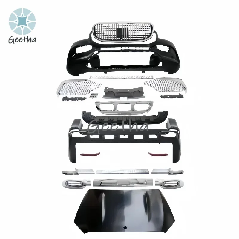 

Hot Selling Full Bodykit for Mecedes-benz 2014+V Class Metris Vito W447 Upgrade to Maybach Style Front Rear Bumper Grille 1 Set
