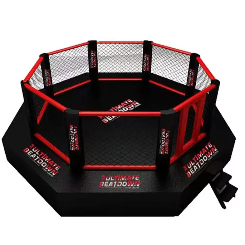 

Martial Arts Octagon Cage - Steel Frame for Professional Boxing Fights & Training