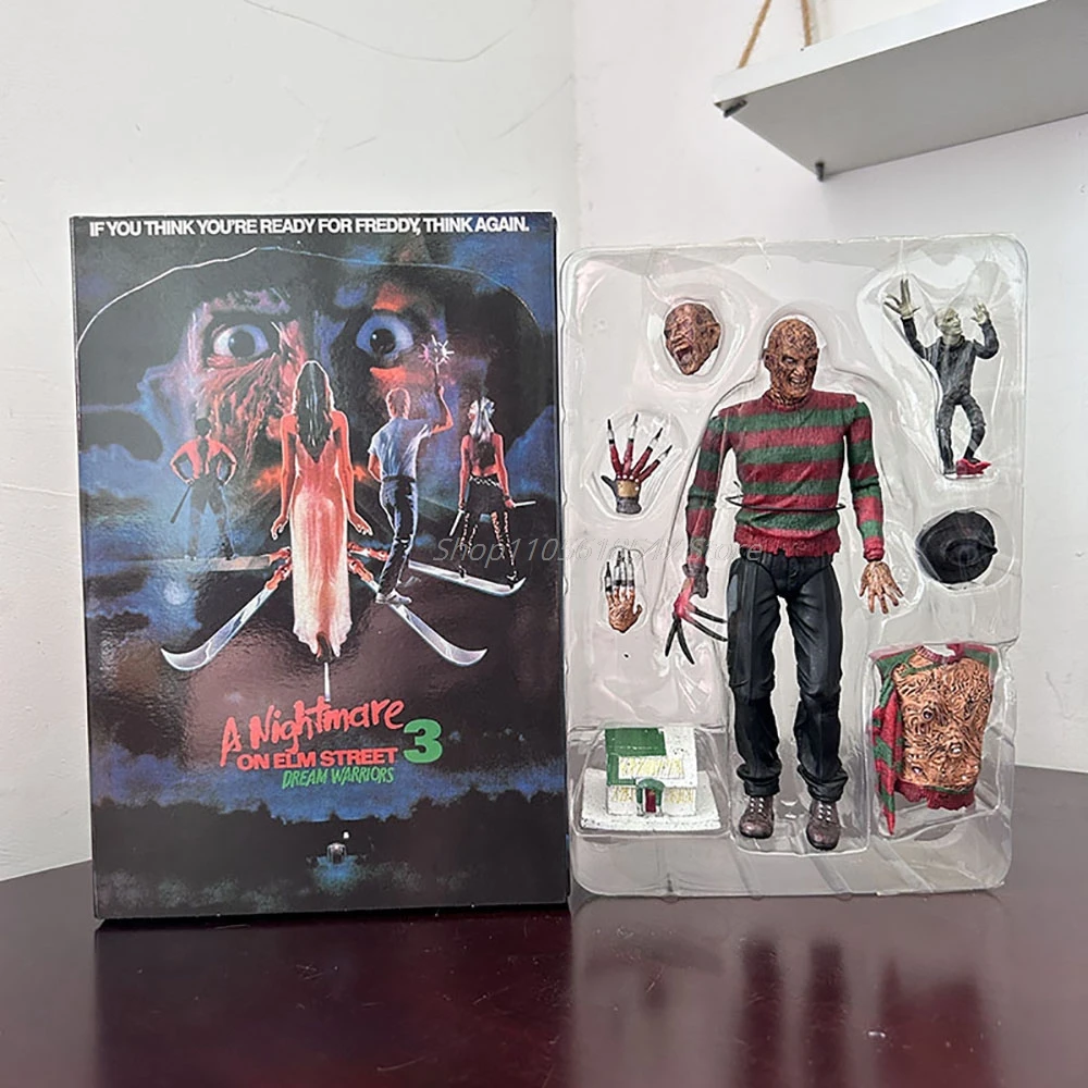 Freddy Krueger Action Figure Trick R Treat Sam Figure Freddy's Revenge Horror Model Toy Halloween Christmas Gifts - view 5