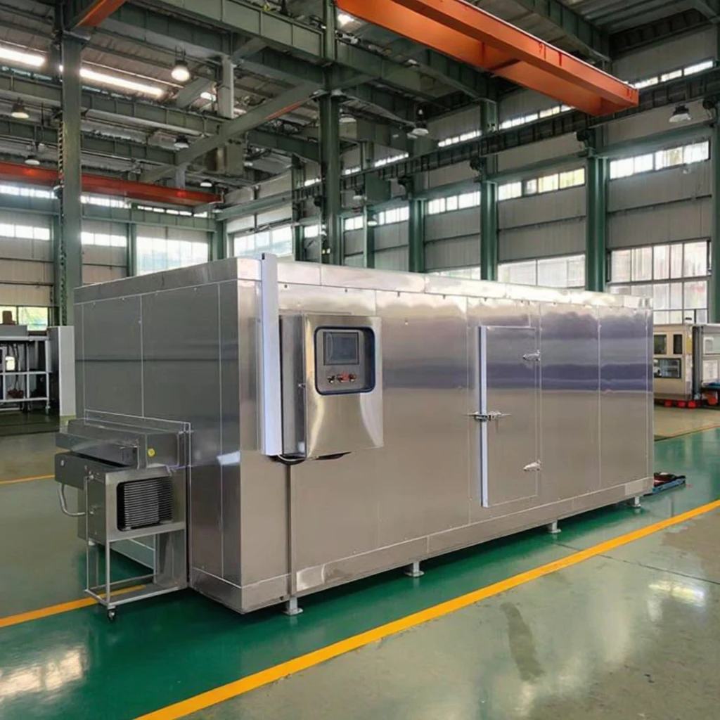 FOODLINE Quick Freezing Machine Customizable Industrial Quick Freezer For Seafood Meat Processing Business