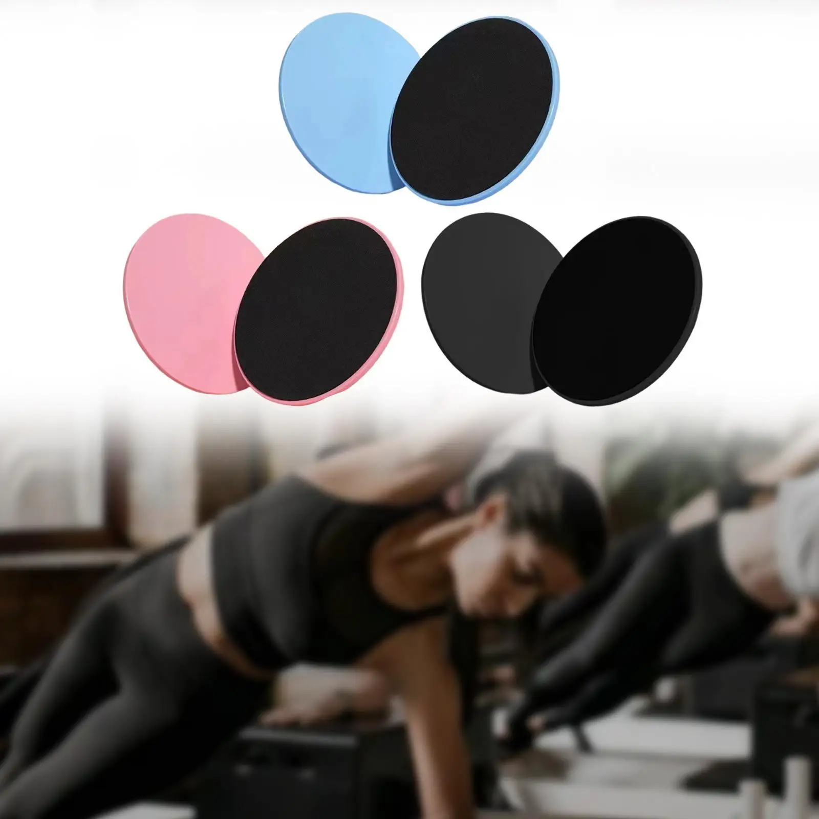 

2 Pieces Core Sliders Exercise Gliding Discs for Home Exercise Core Strength