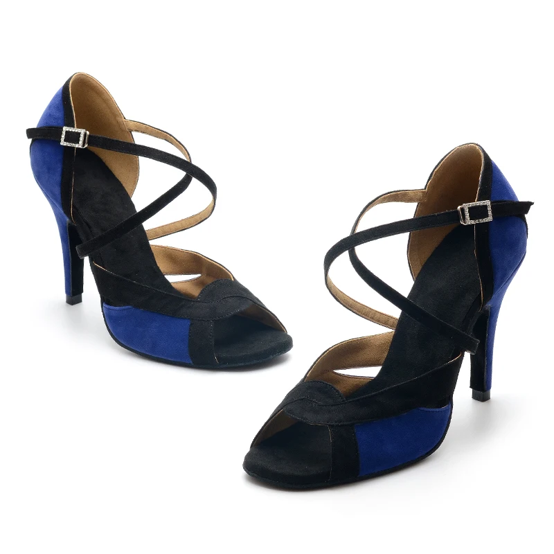 Venus Lure Customized Blue High Heel Dance Sandals Jazz Women Party Heels 10CM