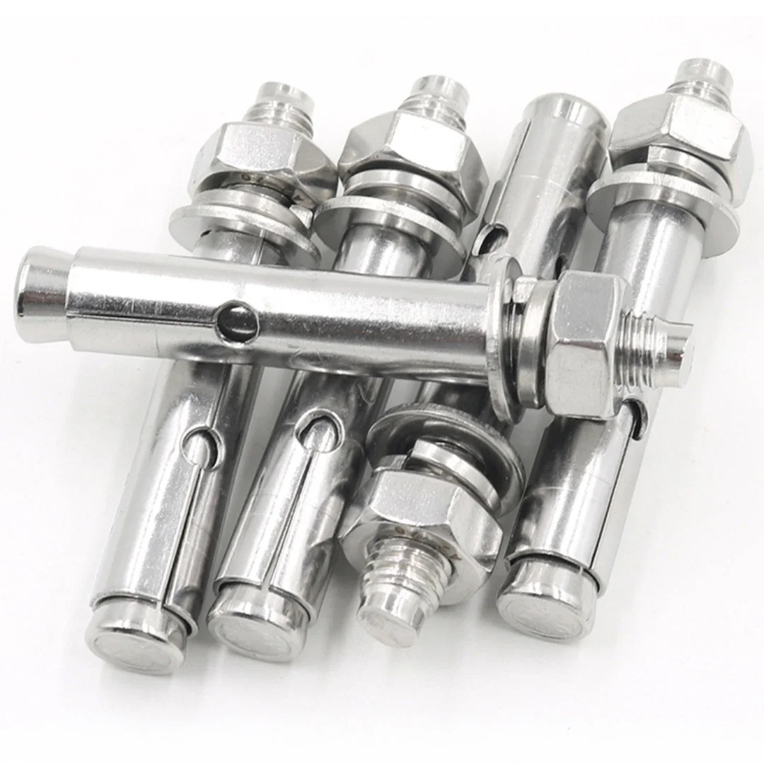 Сверхмощный расширительный болт из нержавеющей стали 304, анкерная втулка, бетонный анкерный болт, звено, стержень, фотогвоздь M6M8M10M12M14M16M20